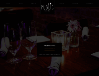 publicwinebar.com screenshot