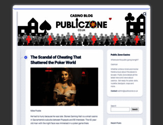 publiczone.co.uk screenshot