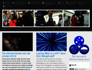 publiekssterrenwacht.nl screenshot