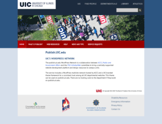 publish.uic.edu screenshot