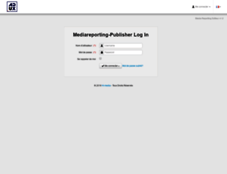 publisher-mediareporting.hi-media.com screenshot