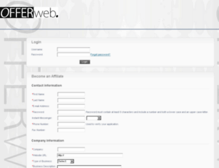 publisher.offerweb.net screenshot
