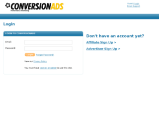 publishers.conversionads.com screenshot