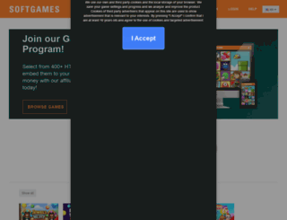 publishers.softgames.com screenshot