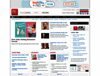 publishersweekly.com screenshot