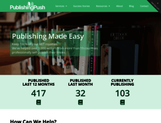 publishingpush.com screenshot