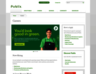 publix.jobs screenshot