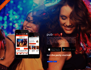 pubrally.com screenshot
