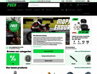 puchshop.de screenshot