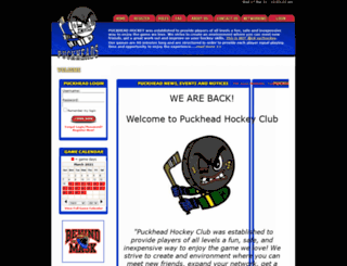 puckheadhockey.com screenshot