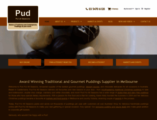 pudforallseasons.com.au screenshot