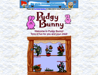 pudgybunny.com screenshot
