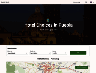 puebla-hotels.com screenshot