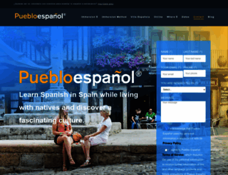 puebloespanol.com screenshot