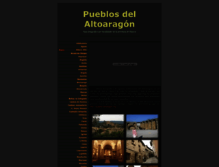 pueblos.altoaragon.org screenshot