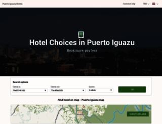 puerto-iguazu-hotels24.com screenshot