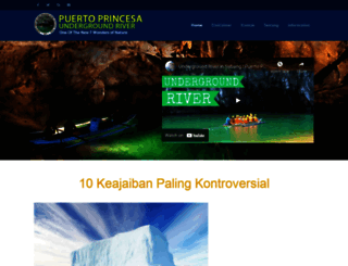 puerto-undergroundriver.com screenshot