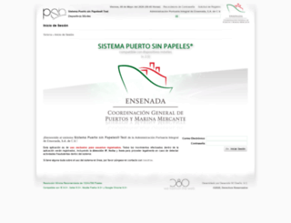 puertoensenada.com.mx screenshot