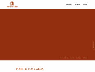puertoloscabos.com screenshot