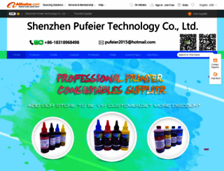 pufeier.en.alibaba.com screenshot
