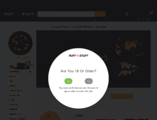 puffnstuff.ie screenshot