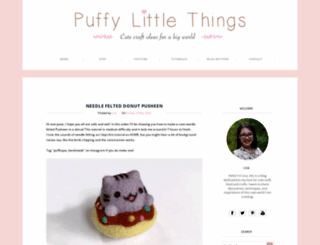 puffylittlethings.blogspot.co.nz screenshot