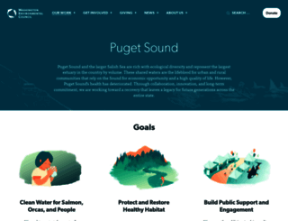 pugetsound.org screenshot
