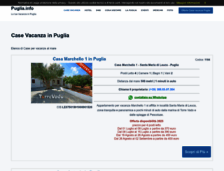 puglia.info screenshot