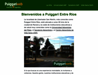 puiggariweb.com.ar screenshot