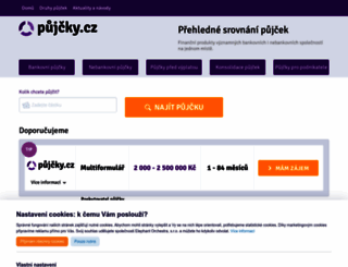 pujcky-plus.cz screenshot