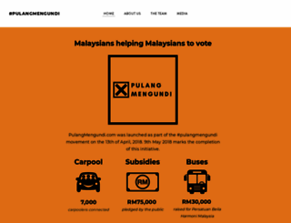 pulangmengundi.com screenshot