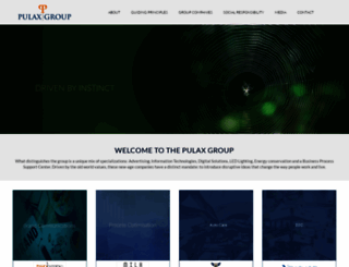 pulaxgroup.com screenshot