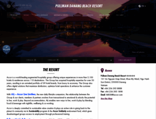 pullman-danang.com screenshot