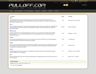 pulloff.com screenshot