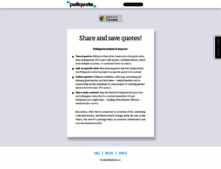 pullquote.com screenshot
