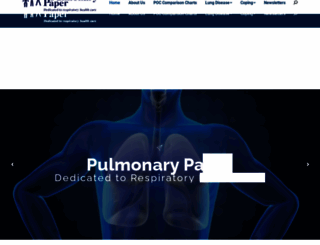 pulmonarypaper.org screenshot