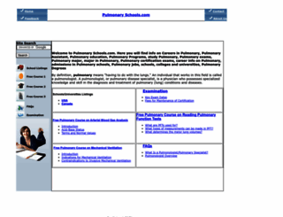pulmonaryschools.com screenshot