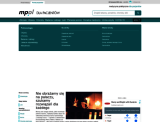 pulmonologia.mp.pl screenshot