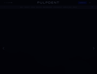 pulpdent.com screenshot