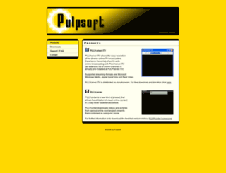 pulpsoft.com screenshot