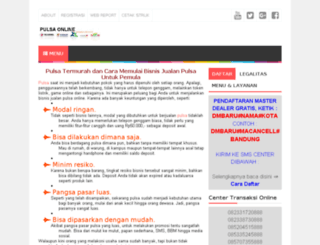 pulsa-online.web.id screenshot