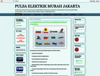 pulsaelektrikmurah-jakarta.blogspot.com screenshot