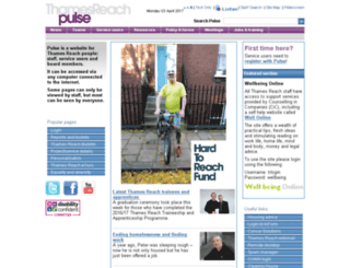 pulse.thamesreach.org.uk screenshot
