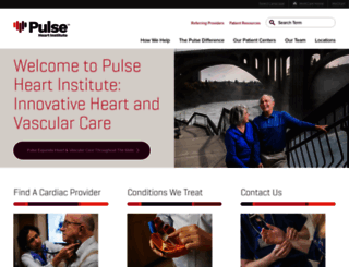 pulseheartinstitute.org screenshot