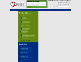 pulsemedical.ie screenshot