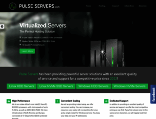 pulseservers.com screenshot