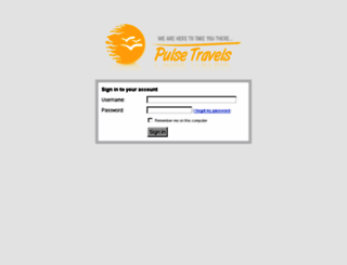 pulsetravels.agentbox.com screenshot