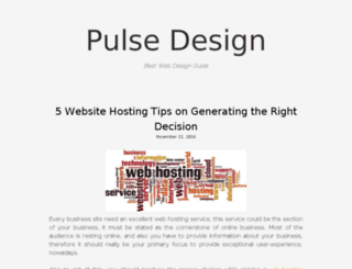 pulsingdesign.com screenshot