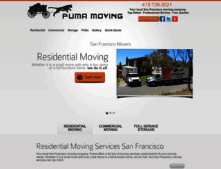 pumamoving.com screenshot