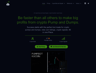 pump-bot.com screenshot